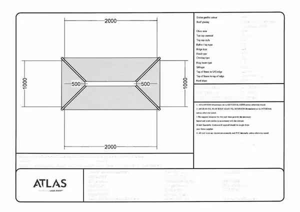 Atlas Aluminium Roof Lantern - Image 17