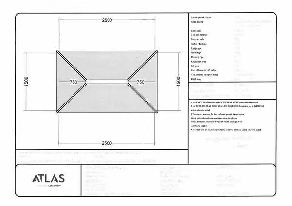 Atlas Aluminium Roof Lantern - Image 20