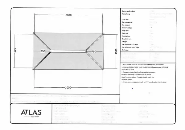 Atlas Aluminium Roof Lantern - Image 21