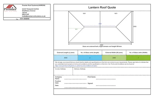 Korniche Aluminium Roof Lantern - Image 19